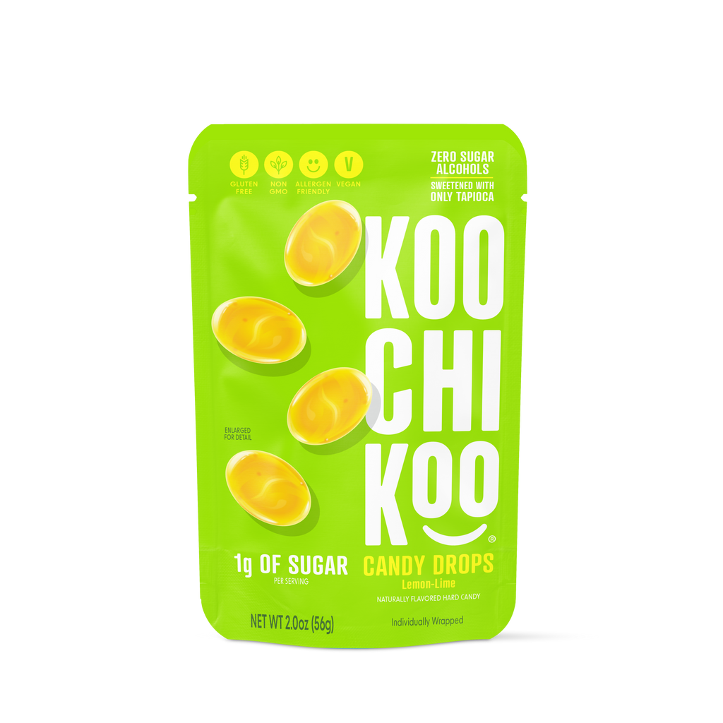 Koochikoo Organic, Sugar-Free Lemon-Lime Drops Pouch (16 pc)